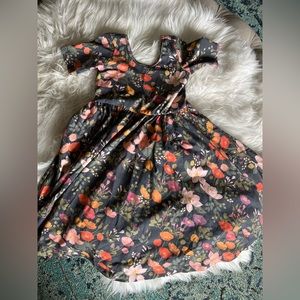 Alice & Ames dark botanical dress